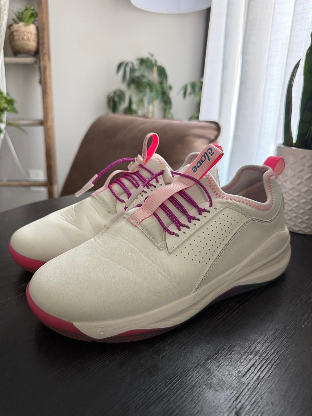 Clove Nursing Shoes White Pink Purple Healthcare Medical Sneakers